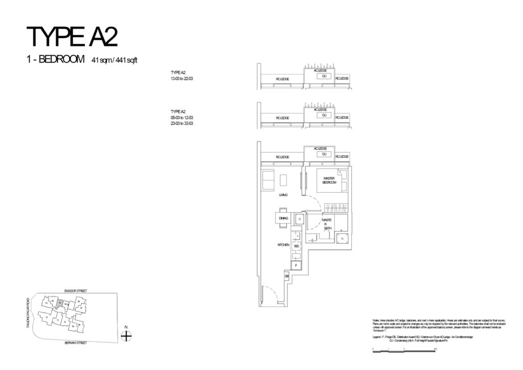 One-Bernam-1-Bedroom-Type-A2-441sqft