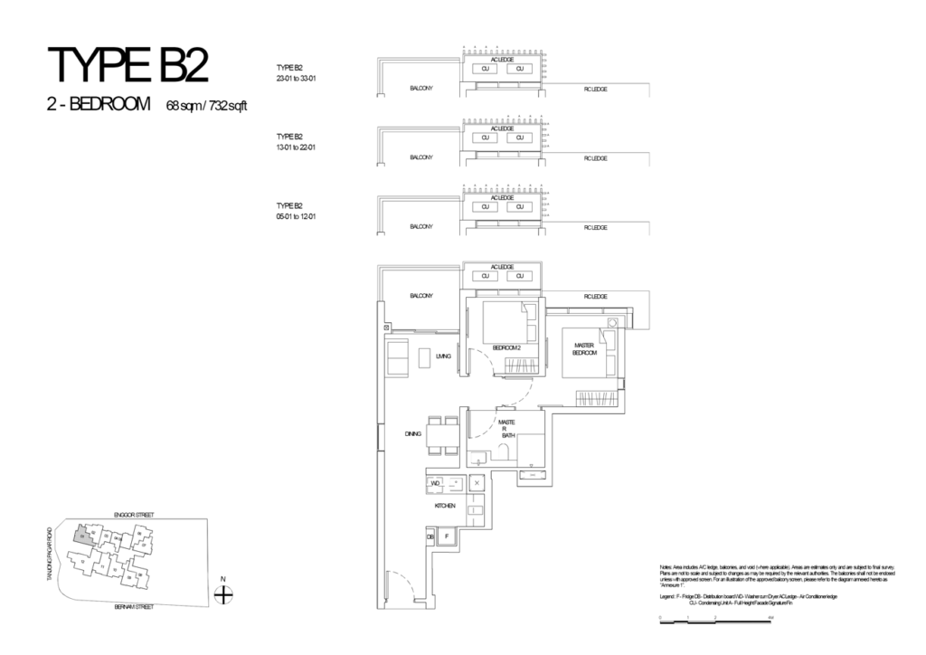 One-Bernam-2-Bedroom-Type-B2-732sqft