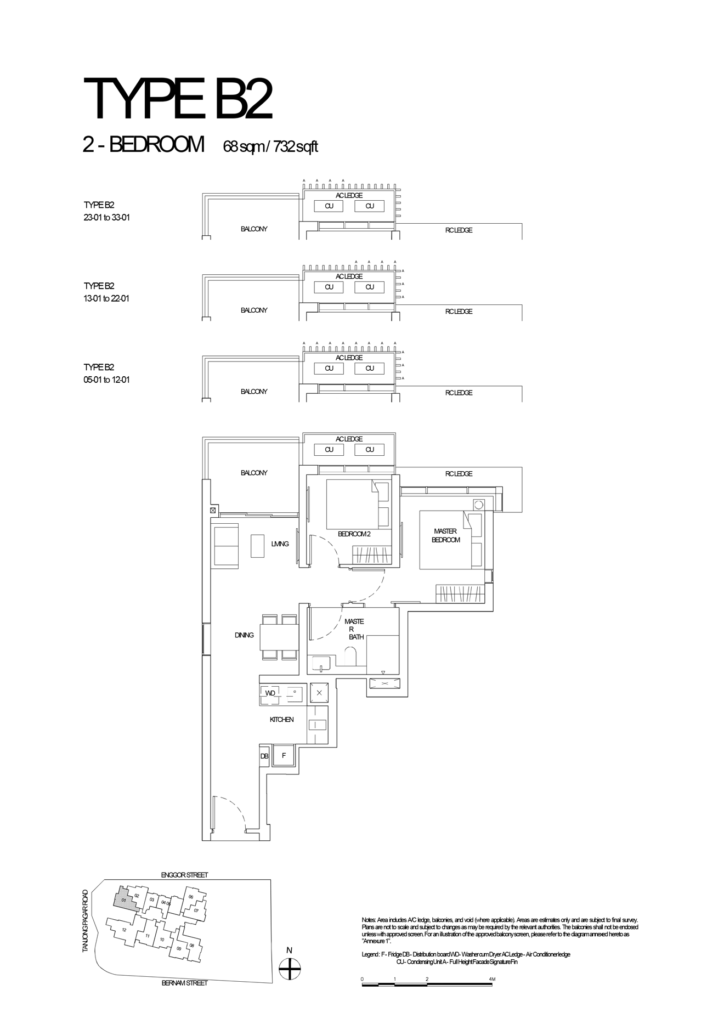 One-Bernam-2-Bedroom-Type-B2-732sqft
